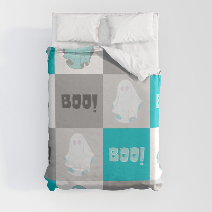 Boo ghost Duvet Cover