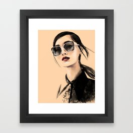 sunglasses Framed Art Print