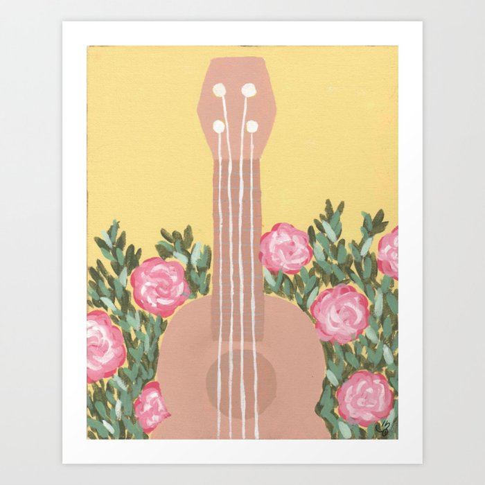 Uku-rosas Art Print