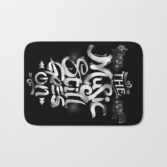 Music Still Goes On Bath Mat