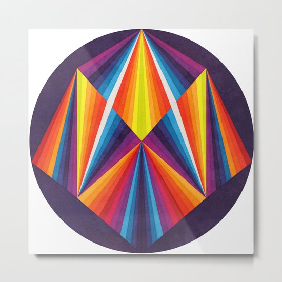 Not True Metal Print