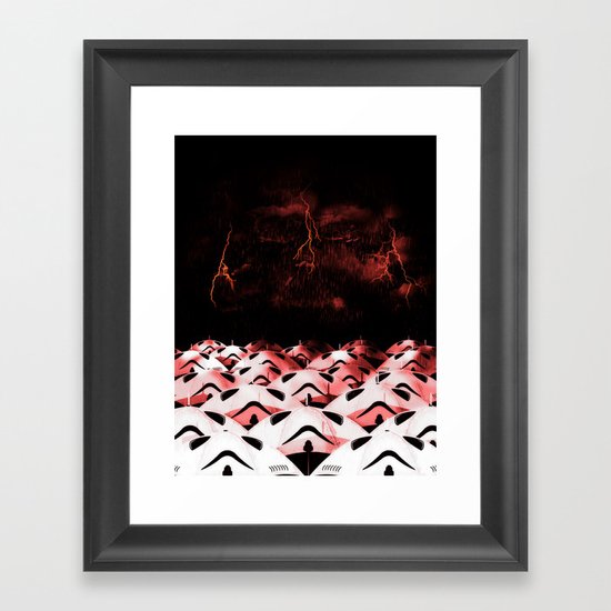 Stormtroopers Framed Art Print