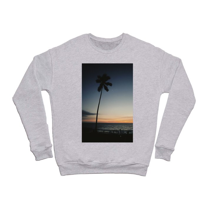 Sunset Palm Tree Crewneck Sweatshirt