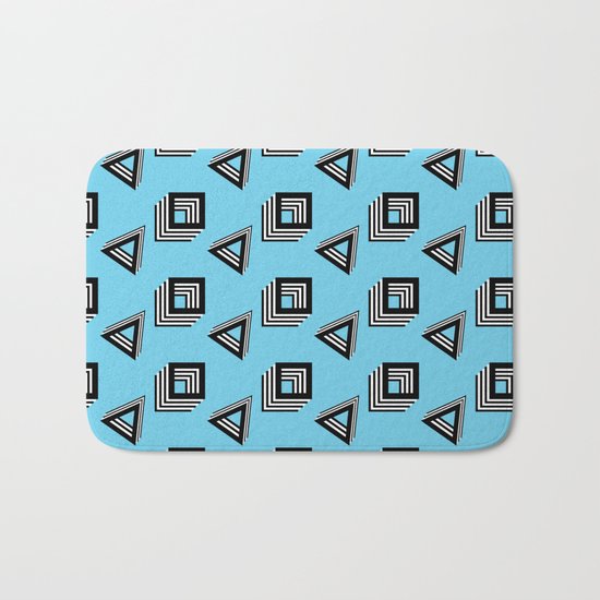 Basic shapes Bath Mat