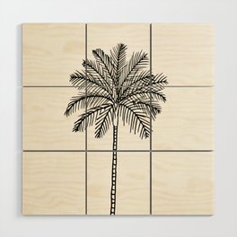 Solo Palm Wood Wall Art