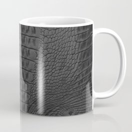 black crocodile skin Mug