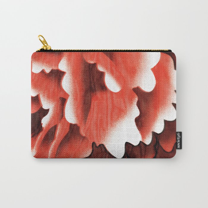 Wet Peonies Carry-All Pouch