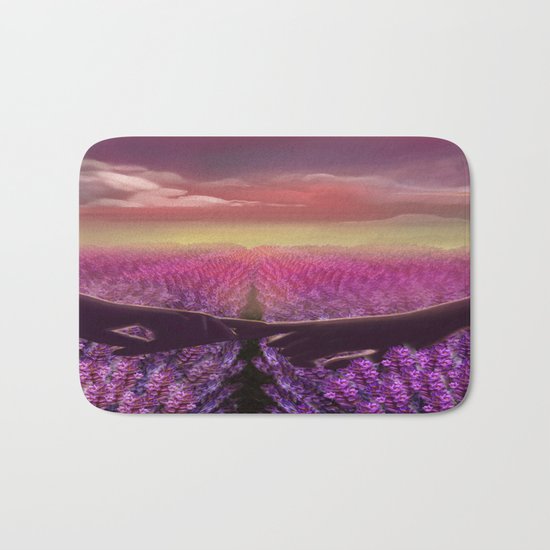 Holding Hands Bath Mat