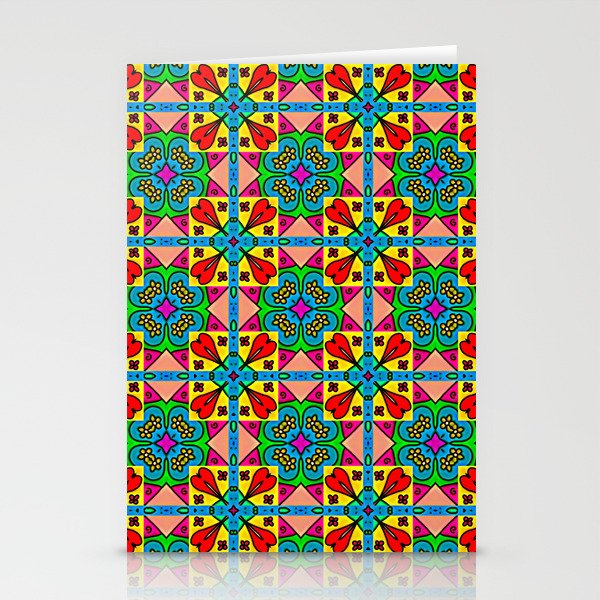 Mexican Tile 2 Stationery Cards