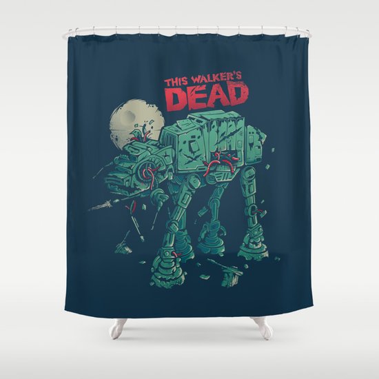 Walker's Dead Shower Curtain