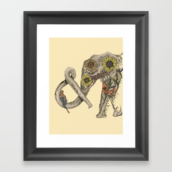 LET'S GO HOME Framed Art Print