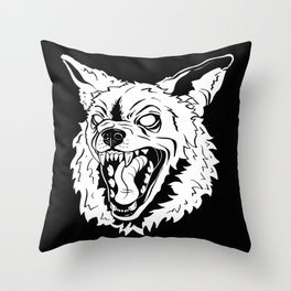 Stray Dog Throw Pillow
