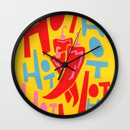 Hot Chilli Wall Clock