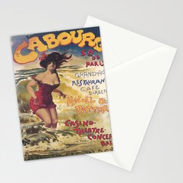 Vintage poster - Cabourg Stationery Card