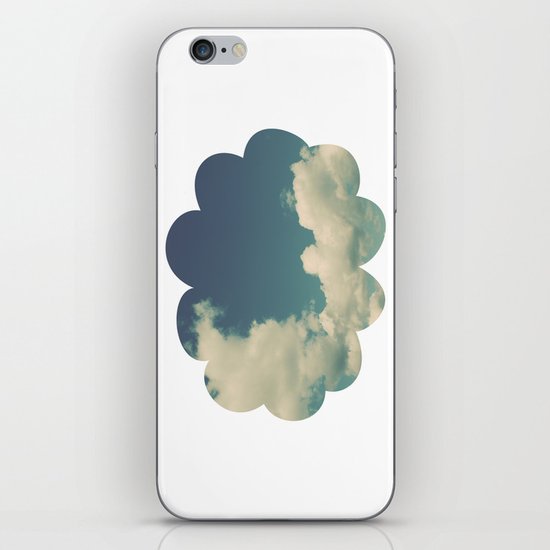 Puffy Cloud iPhone & iPod Skin