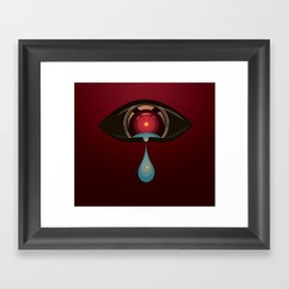 Hal's tears Framed Art Print