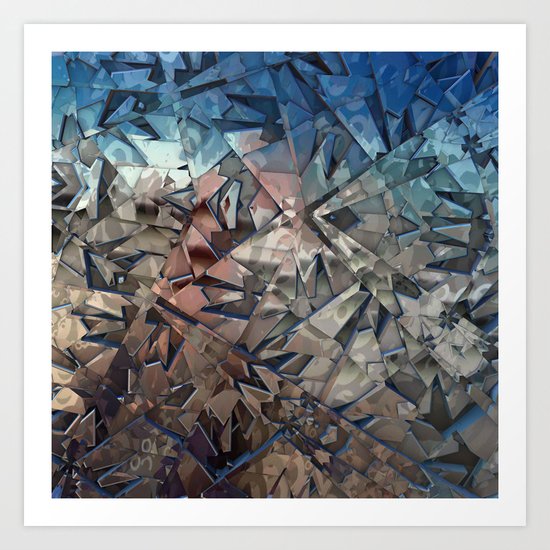 Shattered Art Print