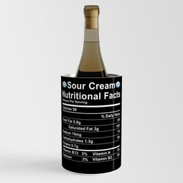 Sour Cream Nutritional Value Table Wine Chiller