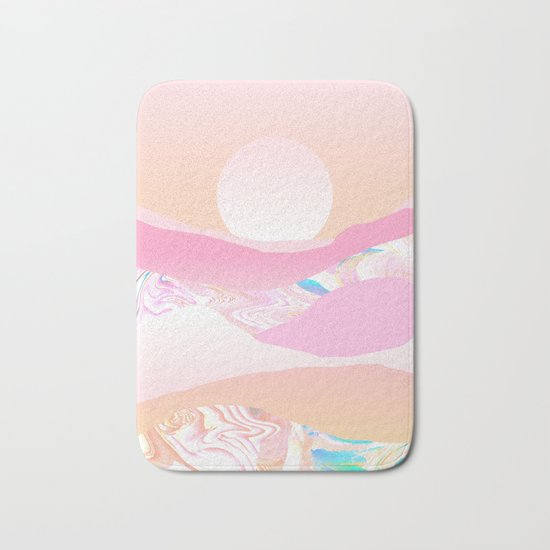 Sunrise Swirls Bath Mat