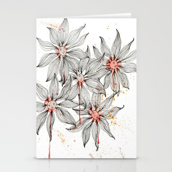 Flowers Stationery Cards