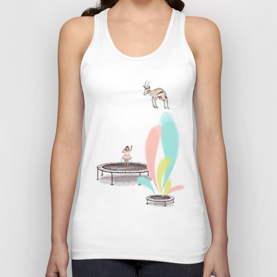 Gazelles Make Bad Friends Unisex Tank Top