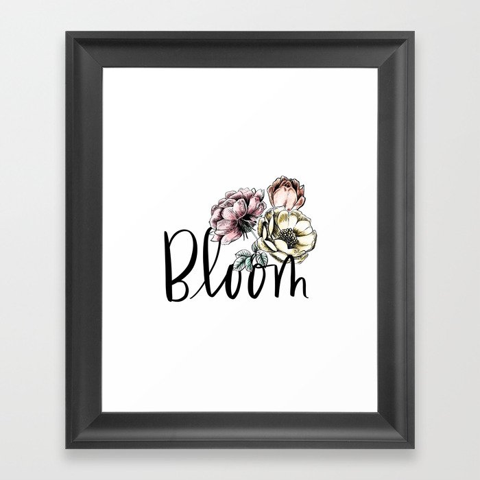bloom Framed Art Print