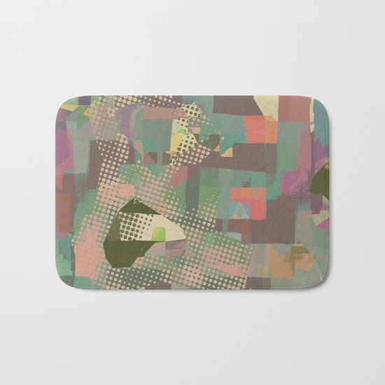 Abstract Painting No. 11 Bath Mat