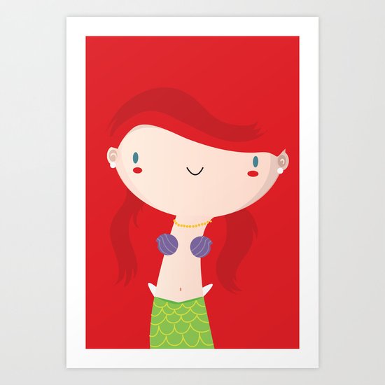 Ariel Art Print
