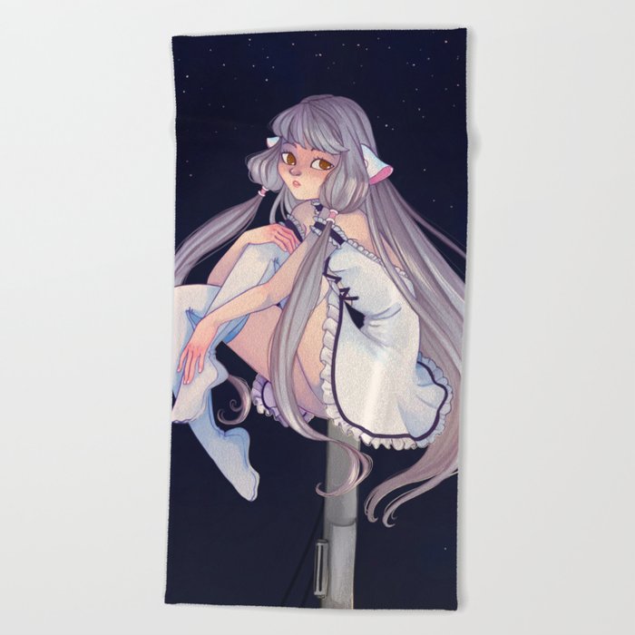 Wallpaper Chi Chobits Beach Towel By Themeltingmoon Society6 For Android