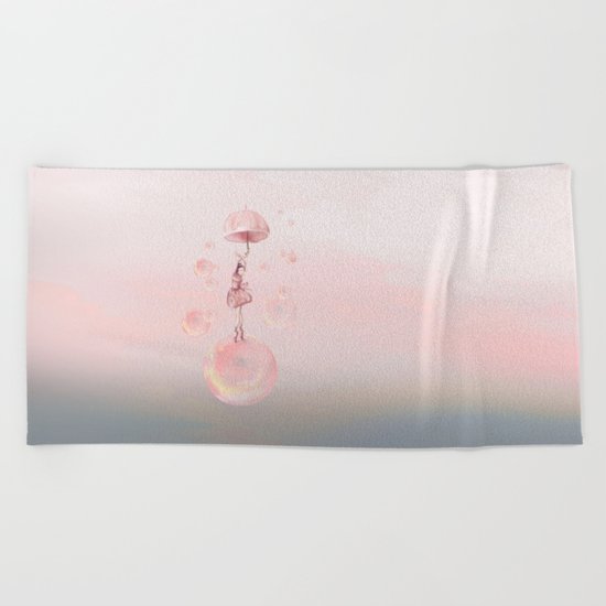 Dance in the dream Beach Towel