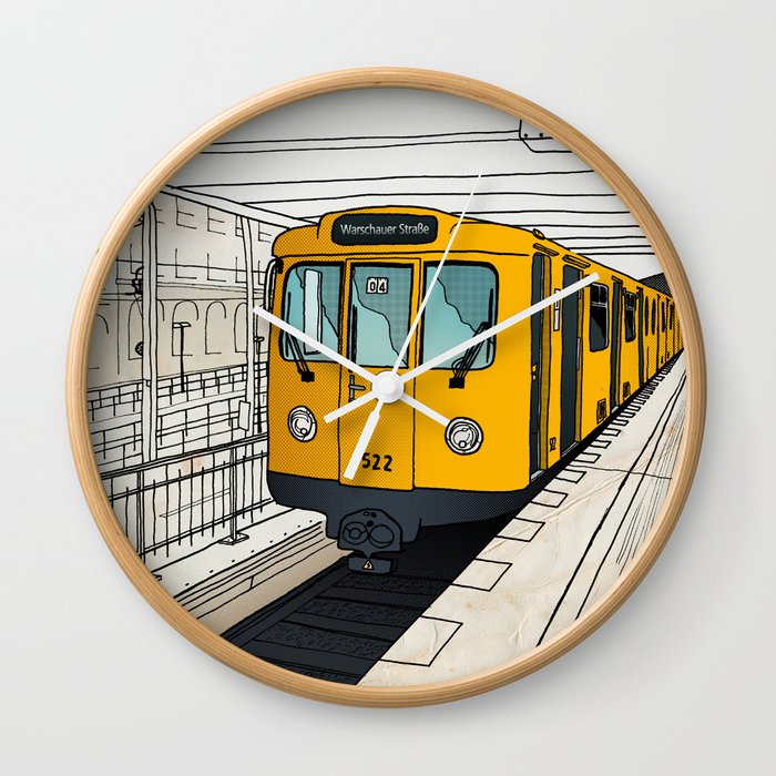 U-Bahn Wall Clock