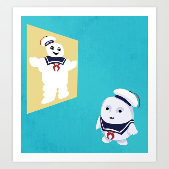 Adi-puft Art Print