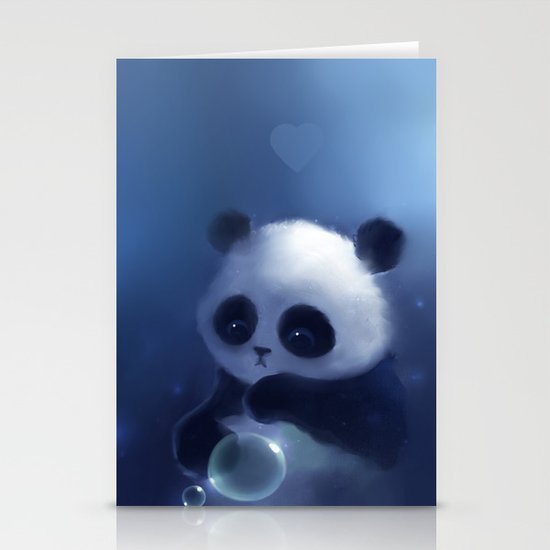 Panda Stationery Cards