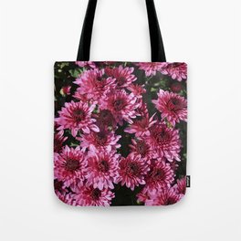 Pink Chrysanthemums Tote Bag