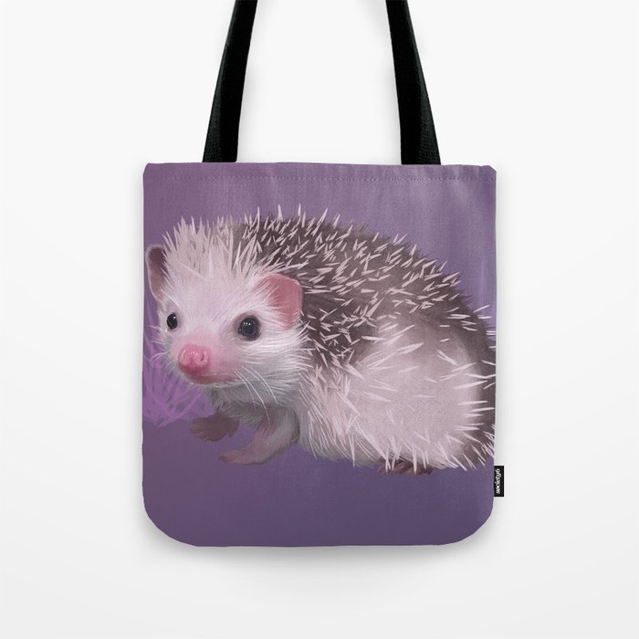 Baby Hedgehog Tote Bag
