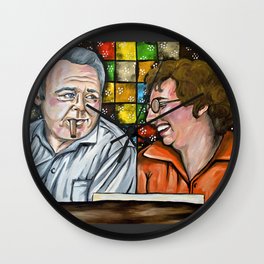 Archie & Edith Bunker  Wall Clock