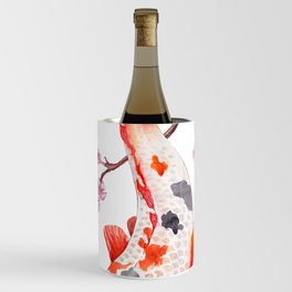 BUTTERFLY KOI FOR JAPANESE ART LOVER Wine Chiller