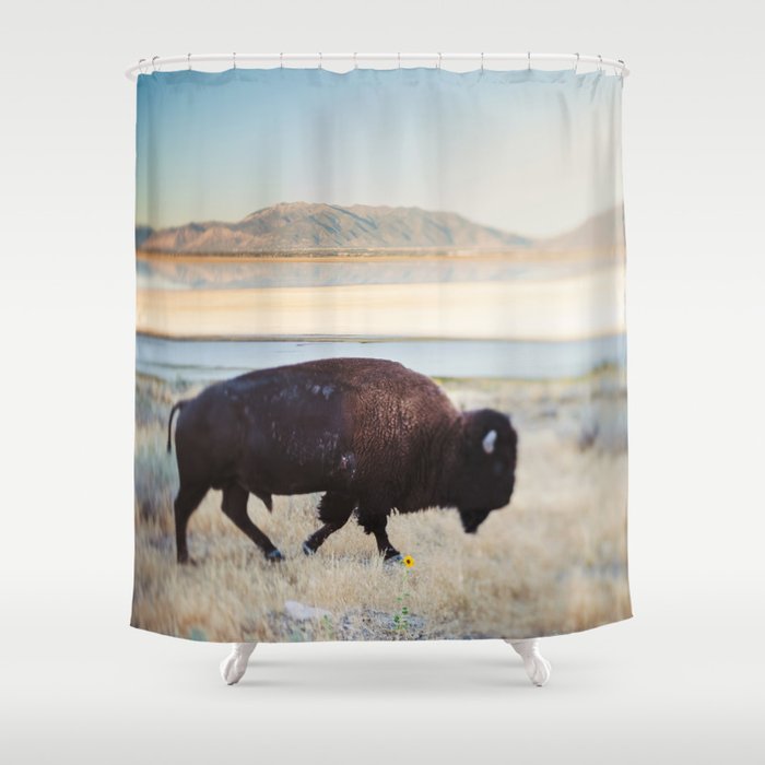 The Anonymous Buffalo Shower Curtain By Chelseavictoria Society6