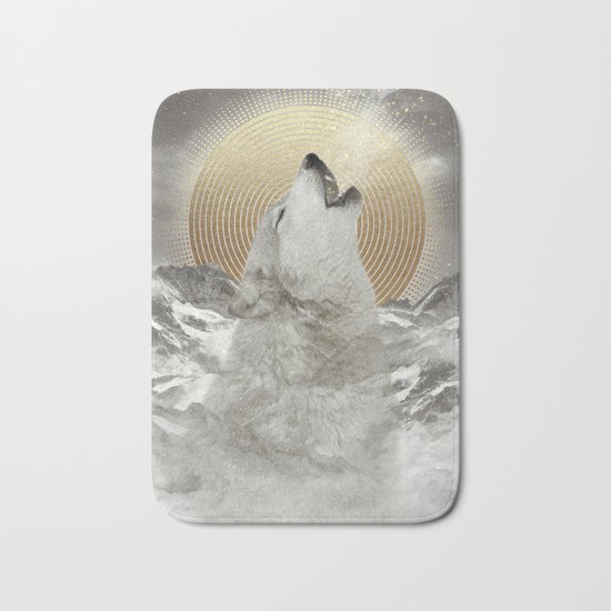 Turn Your Face To The Sun Bath Mat