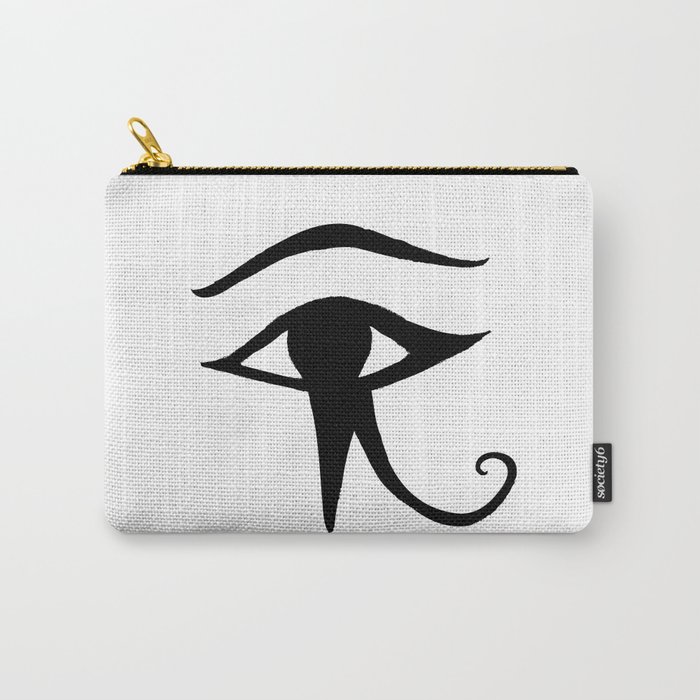 JAMILA logo ~ Eye of Horus Carry-All Pouch