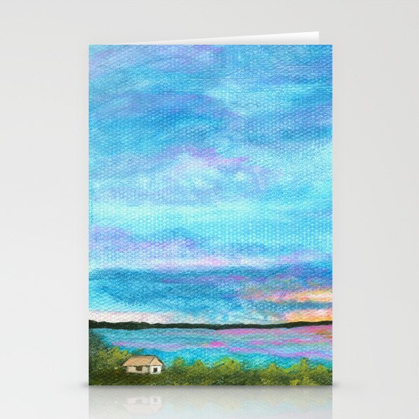 Good Morning Beach House Sunrise Stationery Cards By Itaya Society6 A good heart is much prettier than a pretty face. good morning beach house sunrise stationery cards by itaya