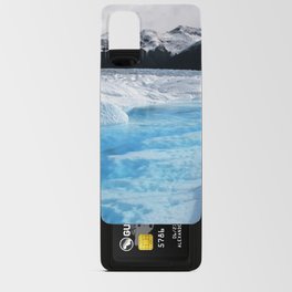 Argentina Photography - Cold Blue Water By The Snowy Mountains Android Card Case