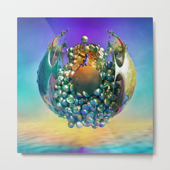 Aphasia Metal Print