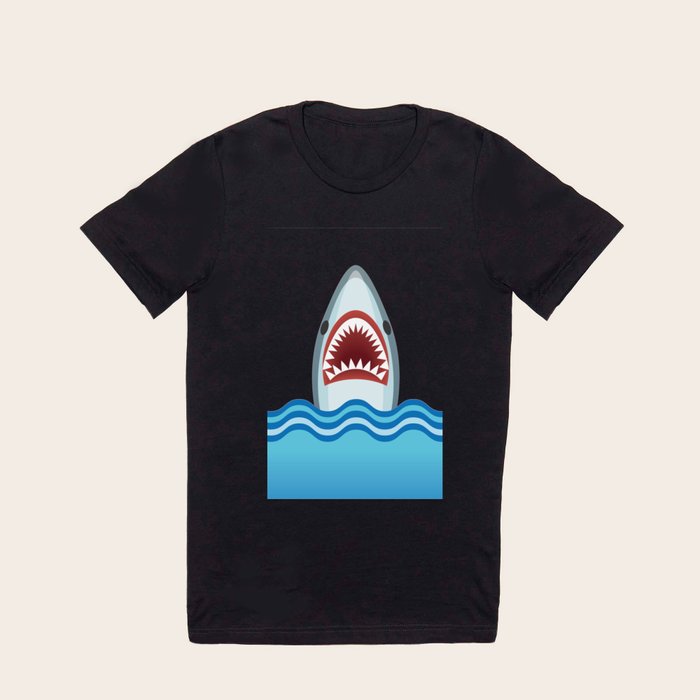 Cartoon Shark T Shirt by Antique Images Society6