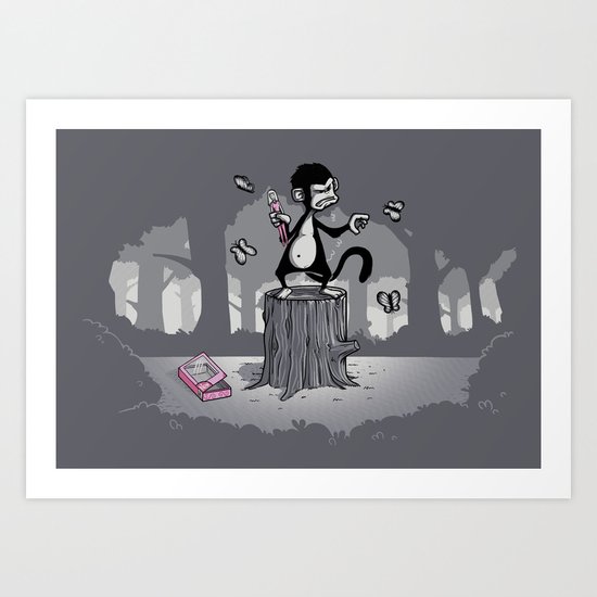 Grandoise delusions Art Print