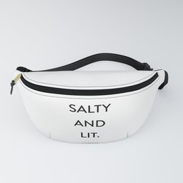 Salty and Litt Matt Fanny Pack