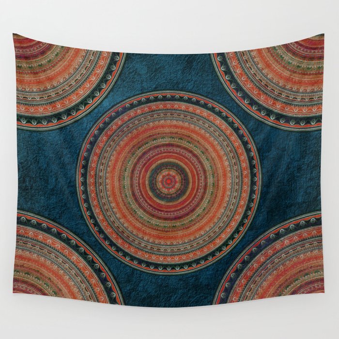 Earth outlet tone tapestry