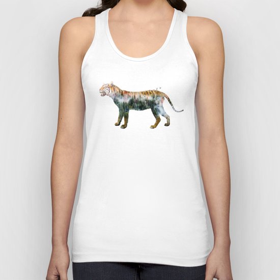 Tiger Unisex Tank Top
