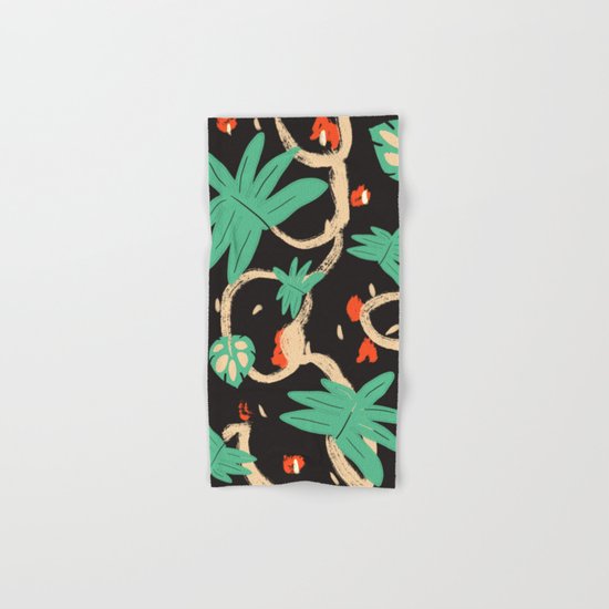 Jungle pattern Hand & Bath Towel