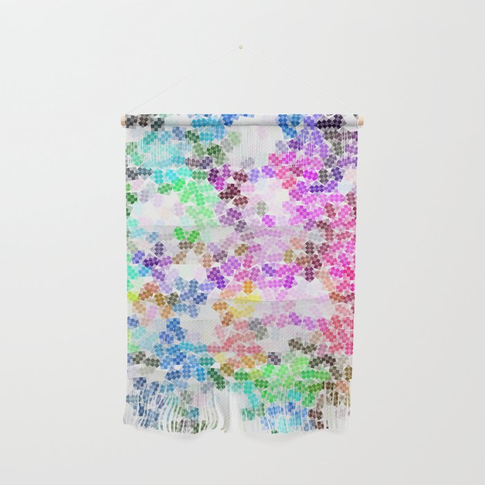 Colored Pattern, Colorful Life Wall Hanging